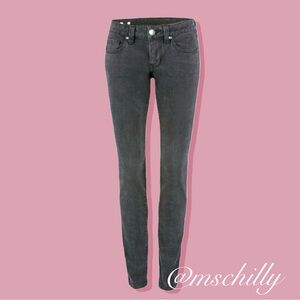 Cabi Stormy Gray Grey Wash Skinny Slim Stretch Jeans Denim Pants 921 Sz 10